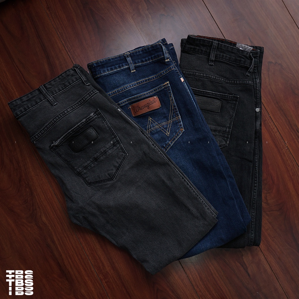 CELANA JEANS PANJANG WRANGLER SLIM FIT STRETCH ORIGINAL