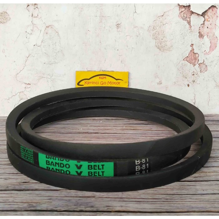 BANDO VAN BELT B-81 V BELT TALI KIPAS B81 FAN BELT VANBELT POLOS B-81