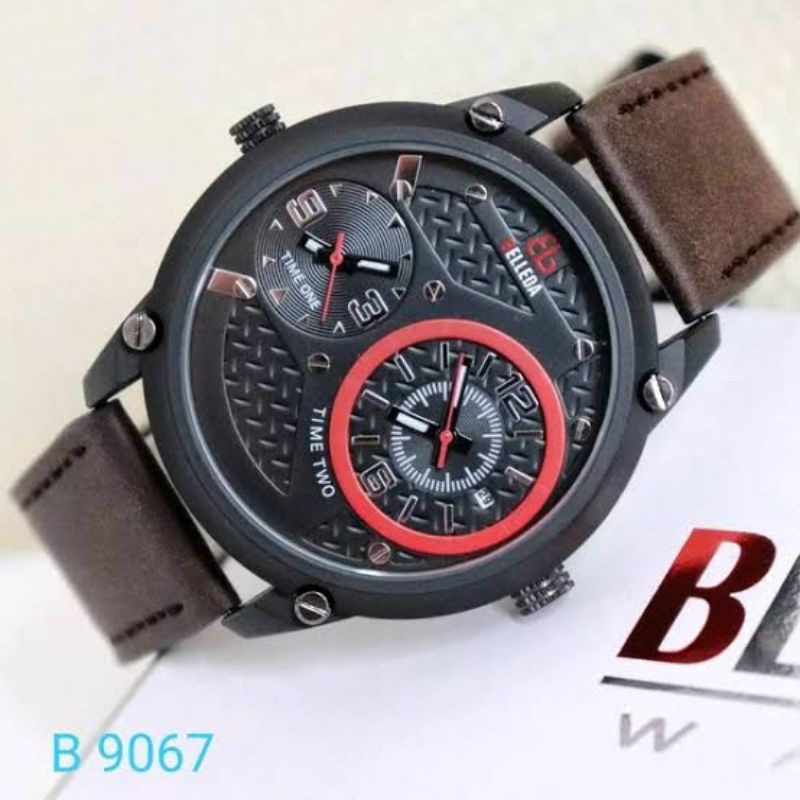 JAM TANGAN BELLEDA PRIA CASUAL B-9067 ORIGINAL