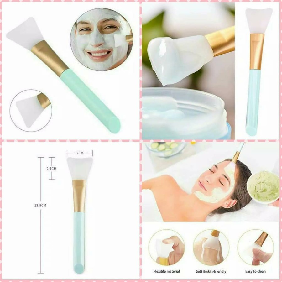 Kuas Masker Silikon / Kuas Masker Wajah Silikon / Kuas Karet