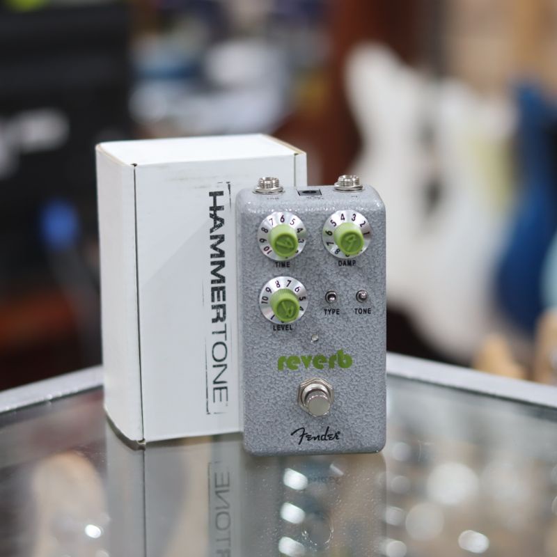 Fender Hammertone Reverb Guitar Effects Pedal - Efek Gitar Elektrik