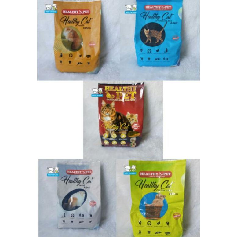 HEALTHY PET HEALTHY CAT 1,5KG /KITTEN PERSIAN / KITTEN CHICKEN / ADULT CHICKEN / PREMIUM CAT FOOD MU