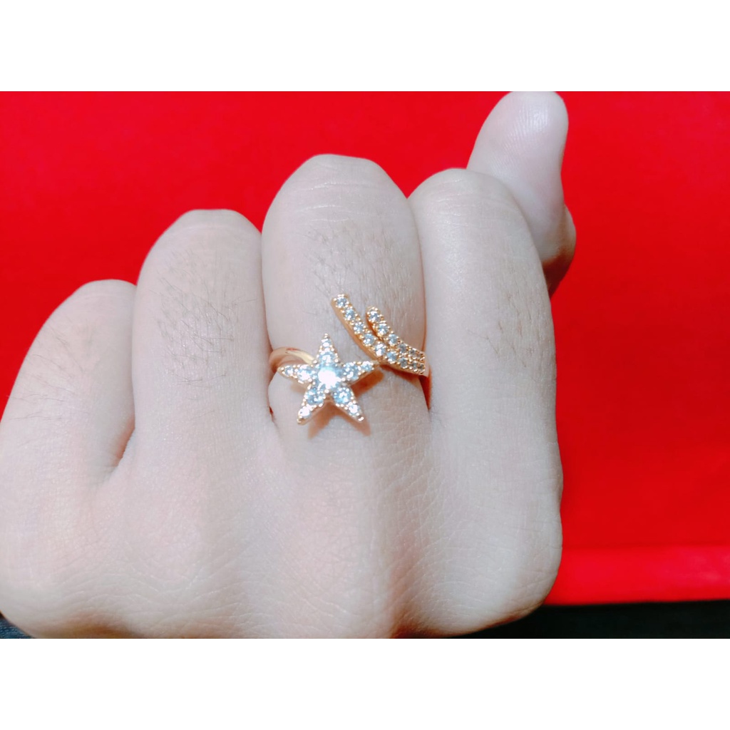 [viral] 554 cincin titanium antikarat viral model cabang