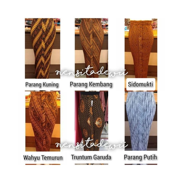 [Rosegold] Kebaya Bludru + Rok Plisket / Banyak Pilihan Motif