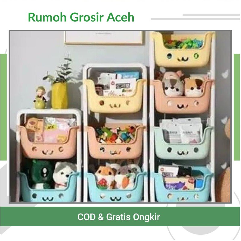 [ACEH] RAK GEMES BONEKA / MAINAN