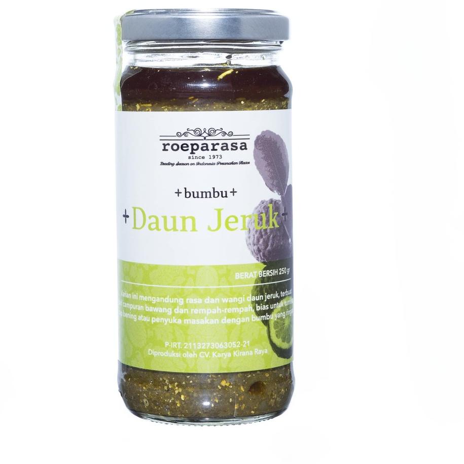 

HARGA GROSIR Roeparasa Bumbu Instan Organik Daun Jeruk 250gr 