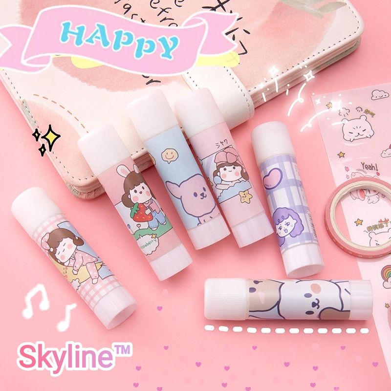 

Lem Glue Stick Kertas Serbaguna Dengan Motif Karakter Lucu Dan Imut