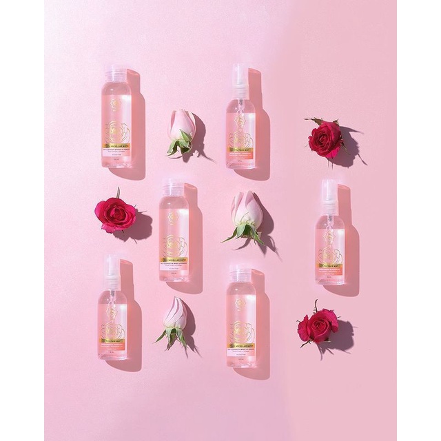 Face Mist Rose Viva Queen Hydrate Spray Melembabkan Menghidrasi Mencerahkan Menghaluskan Mengencangkan Kulit Wajah 60 ml