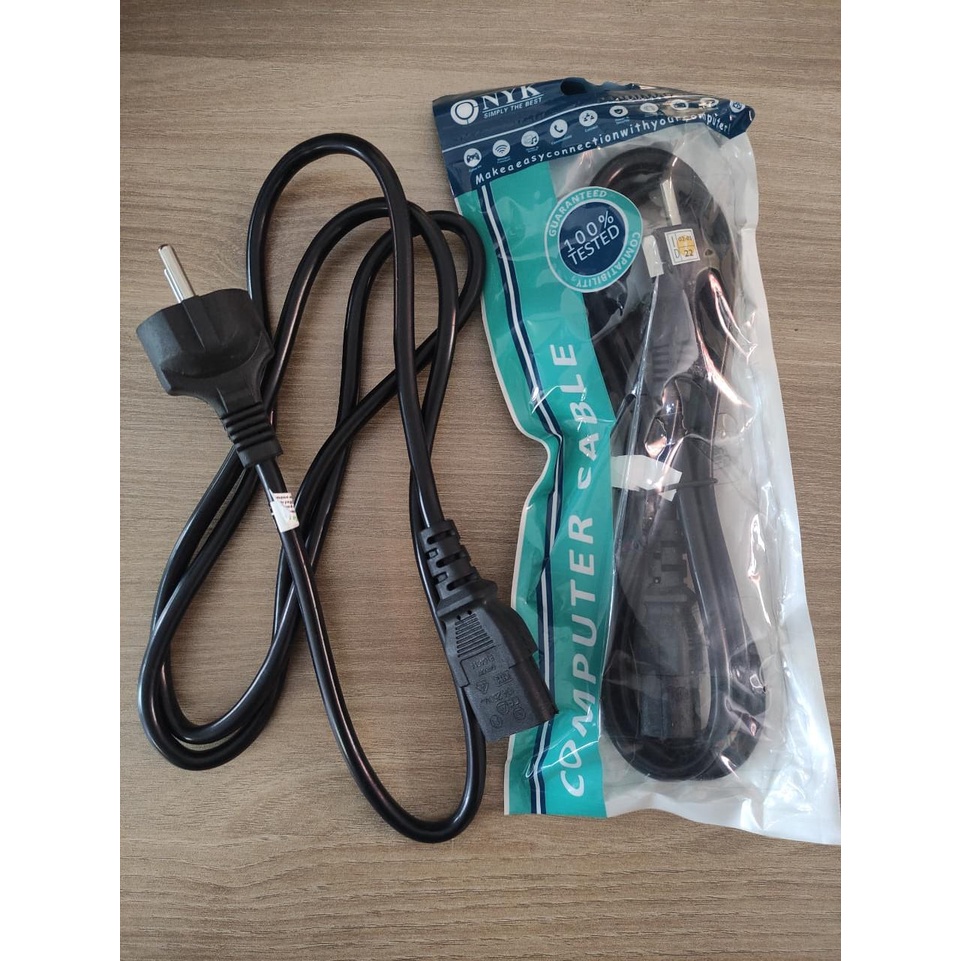 Kabel Power PC Komputer 1.5 Meter NYK Original