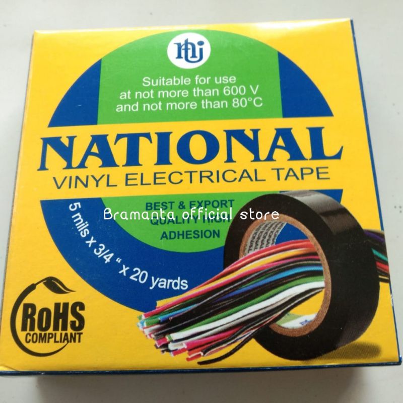 

solasi hitam national 3/4" 20 yard