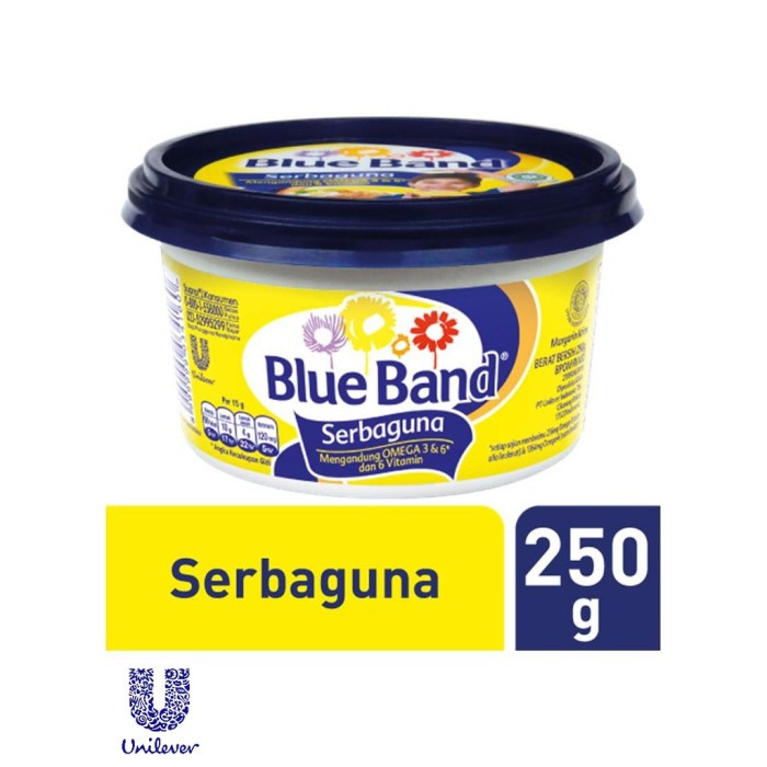 

BLUEBAND Serbaguna Margarine Mentega Oles Blueband Mangkok Cup 250 gr