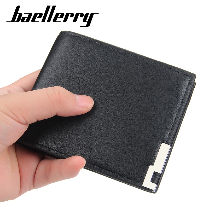 BAELLERRY D1835 Dompet Pria Bahan Kulit PU Leather Premium WATCHKITE WKOS