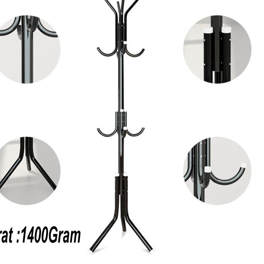 Stand Hanger Gantungan Baju Coatrack Gantungan Tas Dan Topi Tas Gantungan Aesthetic Stand Hanger Min