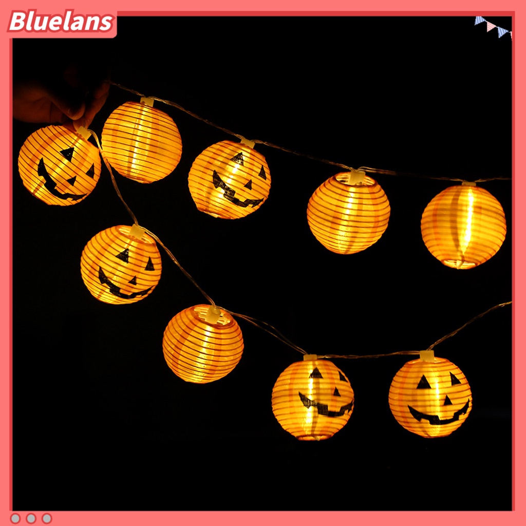 Lampu Lentera Gantung LED Bahan Plastik Tahan Air Untuk Pesta Halloween