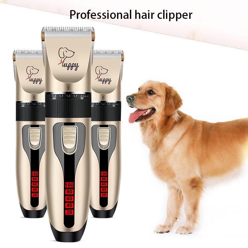 NEW PET CLIPPER Alat Cukur Bulu Hewan Peliharaan Cukuran Anjing Kucingt/Pet grooming hair clipper Kit/ Hair clipper Cordless Professional pemotong rambutRechargeable Cat&amp;Dog * Barang spot