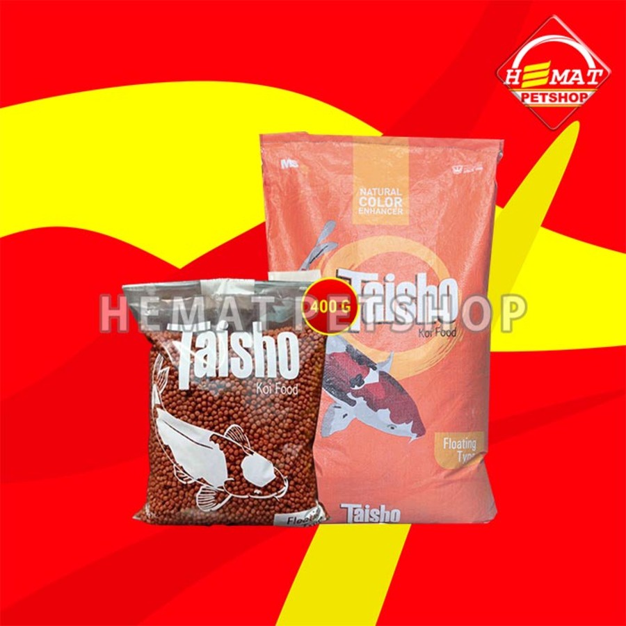 Makanan Ikan Taisho 400gr / Pakan Fish Food Hias Taisho 400 gr - 2mm