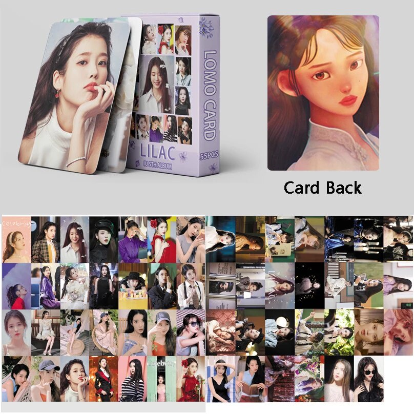 [COD] [Ecer] IU - Unofficial Photocard Lomo Card KPOP HD Import Kpop Korea Korean Koleksi