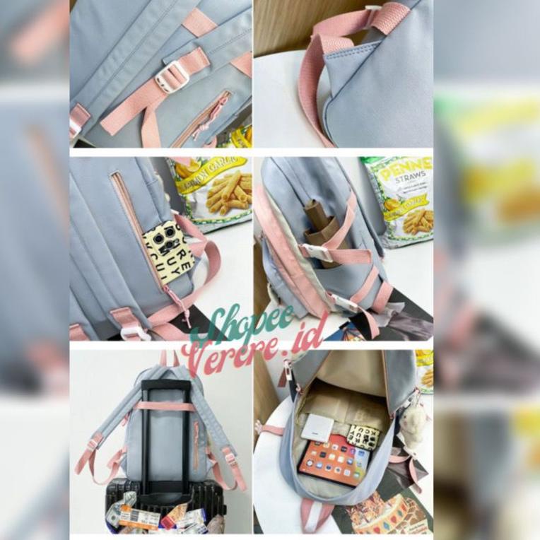 SRW.22Oc22ᵛ ◦ Joshee Tas Ransel Wanita Backpack Wanita Backpack Pria Tas Sekolah Tas Anak 0501 Backp