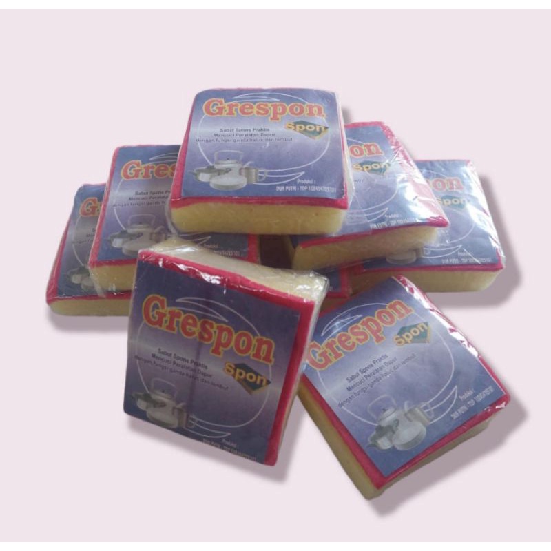 Jual Spon Sponge Spons Pencuci Piring Sisi Pd Shopee Indonesia