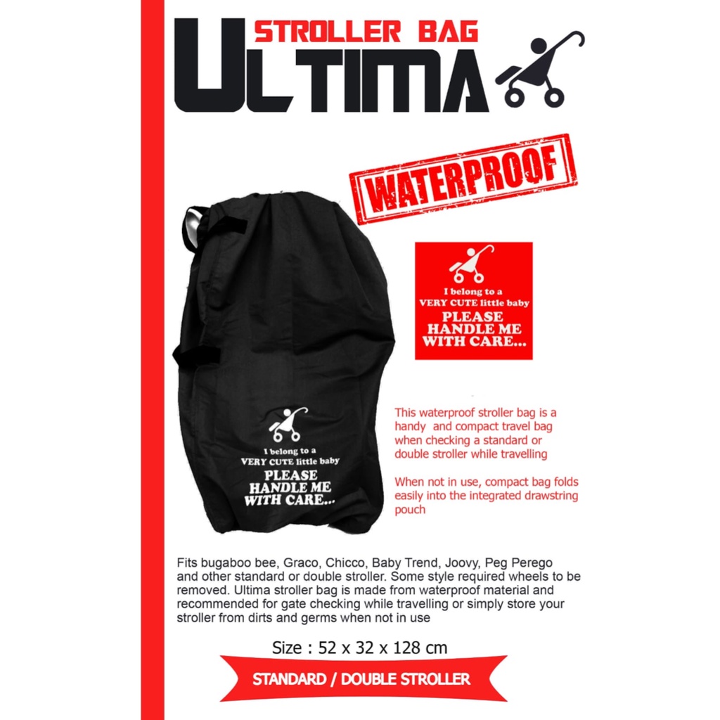 Ultima stoller bag for standard or double