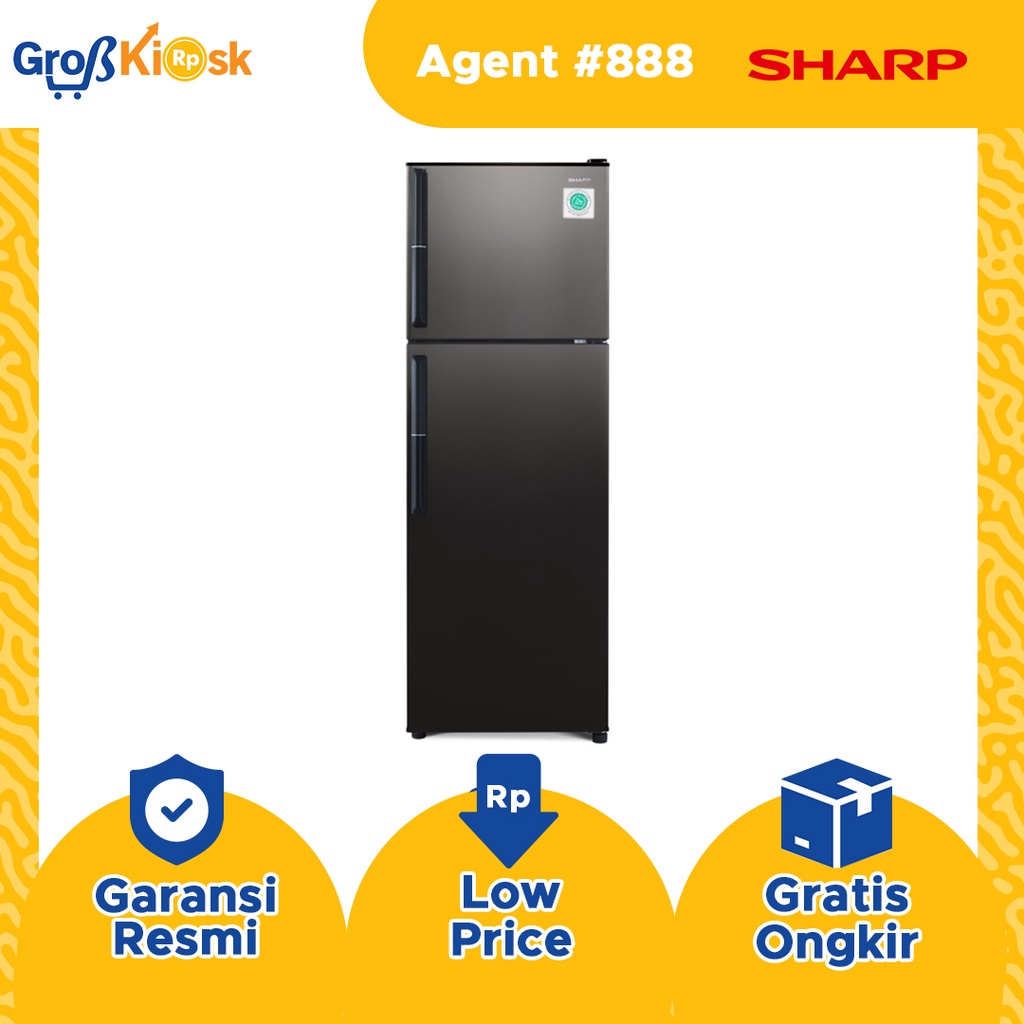 Sharp Kulkas 2 Pintu SJ-246GC-SD/SR