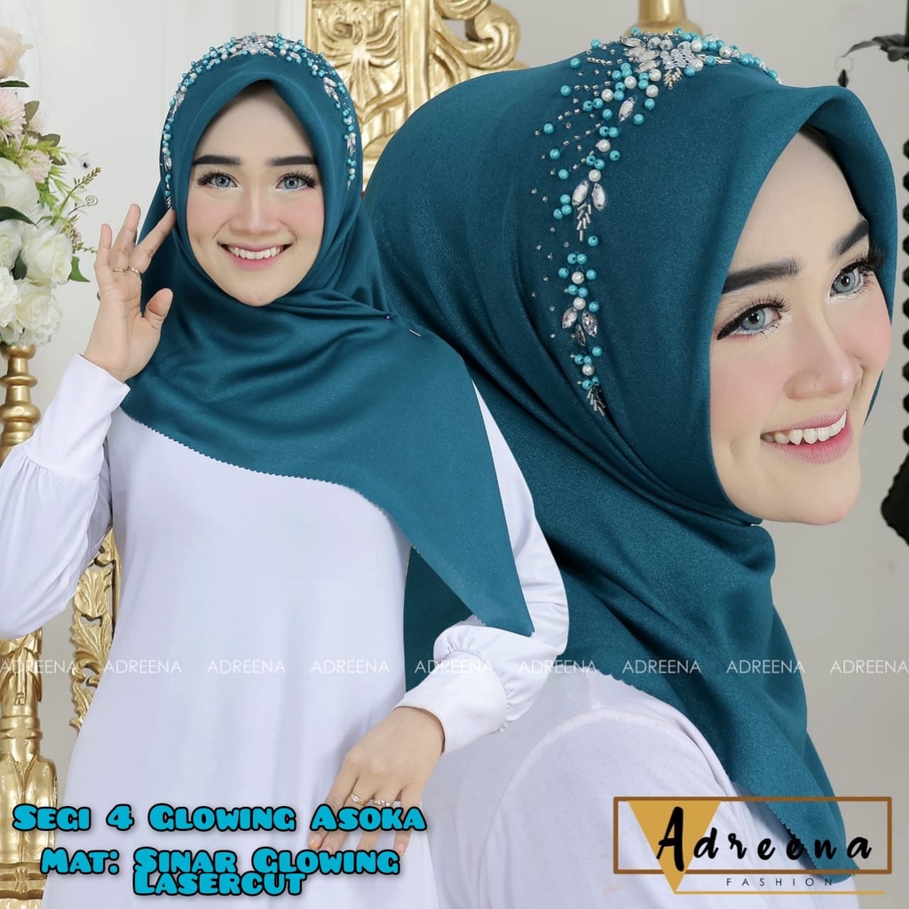 JILBAB SEGI EMPAT GLOWING PAYET/KEDURUNG SEGIEMPAT PESTA PAYET MUTIARA / JILBAB PESTA MURAH/PAYET MU