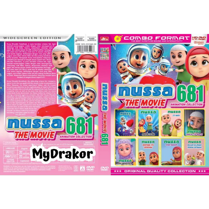 kaset film Nussa The Movie Collection volume 681