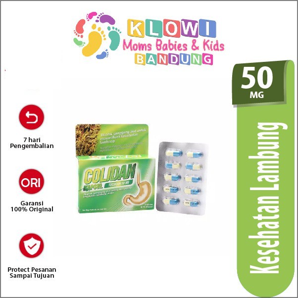 

Colidan Fucoidan 50 Mg 1 Blister isi 10 Kapsul / Baru