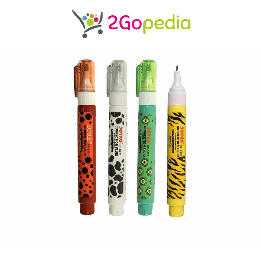 

Correction Fluid CF-S221 Correction Pen Tip-x Stipo Joyko Grosir Murah Atk