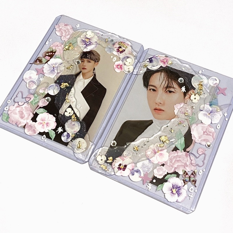 Whipped Cream 3D Ultra Pro KEJEA Acrylic Toploader Deco  / ID Card Holder for Photocard PC