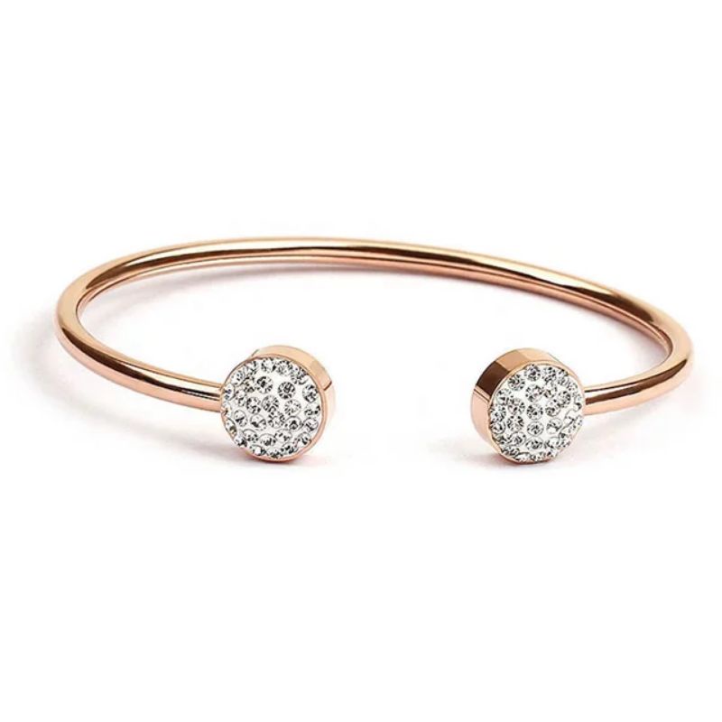 Gelang titanium asli perhiasan wanita titanium