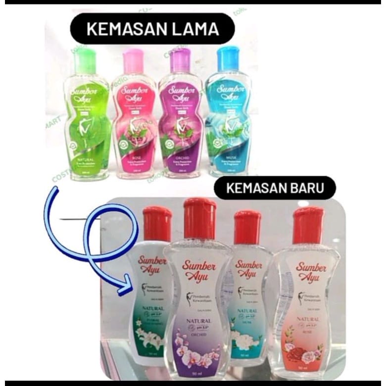 Sumber ayu musk 90 ml / 50ml  / pembersih kewanitaan