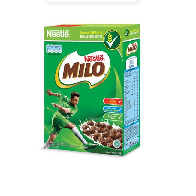 

Produk Ekslusif--Milo Sereal Cokelat Malt 170 gr