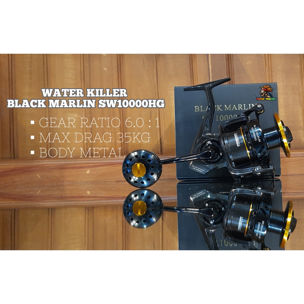 LUREKILLER BLACK MARLIN SW10000HG MADE IN JAPAN