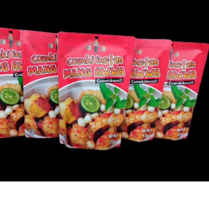 

limited Edition✔️(COD) Cuanki Instan Khas Bandung Mang Awwa Rasa Original dan Goreng|SQ8