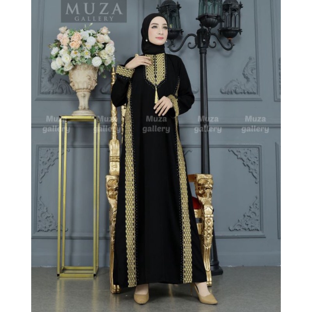 MUZA ABAYA HITAM NAMIRA (BUSUI)