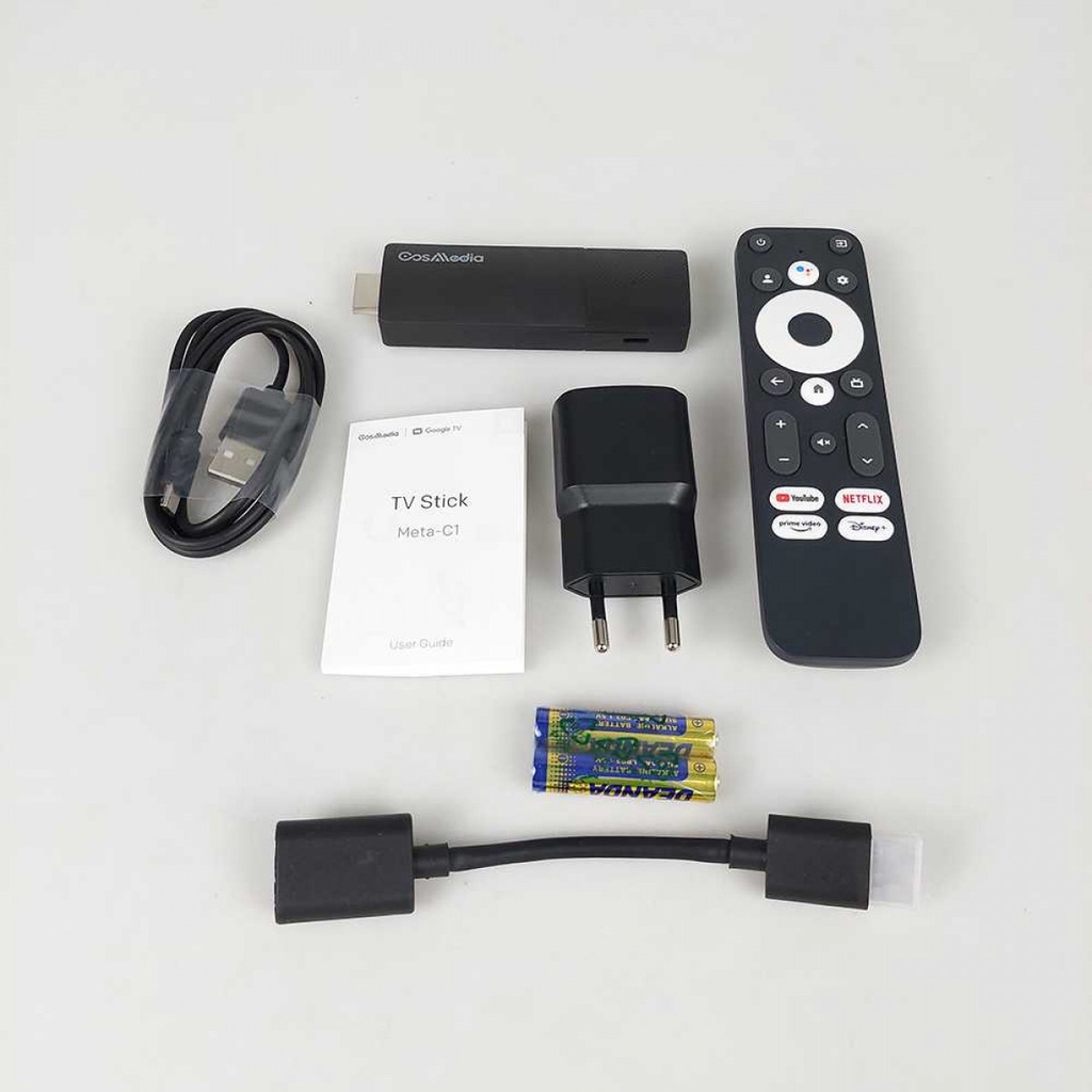 TV Converter Smart Stick Set Top Box Android 11 4K Remot Bluetooth