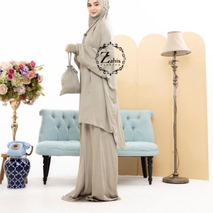 Terbaru Mukena Atas Bawah Malaysia Zahis/Mukena Malaysia Atas bawah/Mukena Melayu Atas bawah/Mukena 