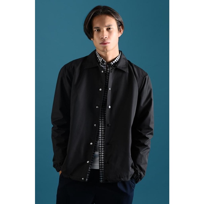 JAKET PREPP STUDIO ULTIMATE COACH JACKET BLACK