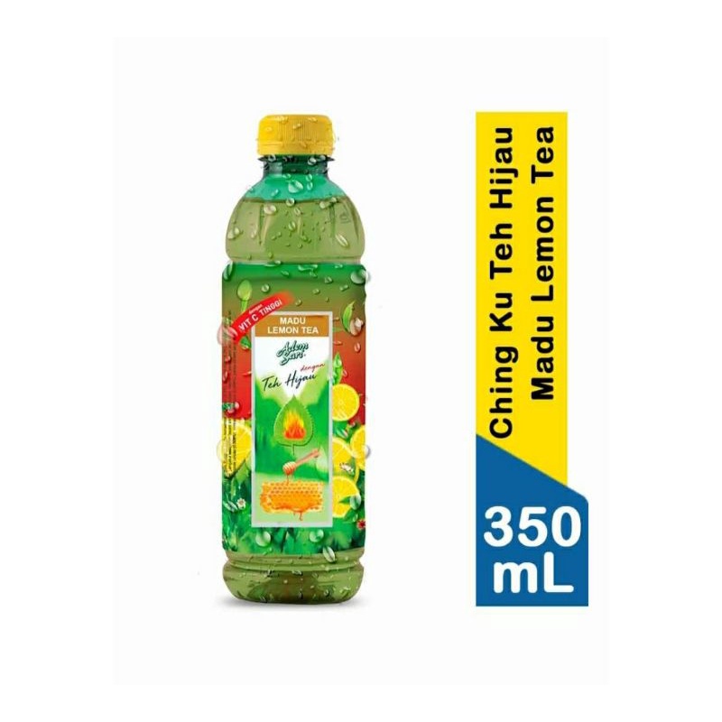 Adem Sari Ching Ku Teh Hijau Madu LemonTea 350mL