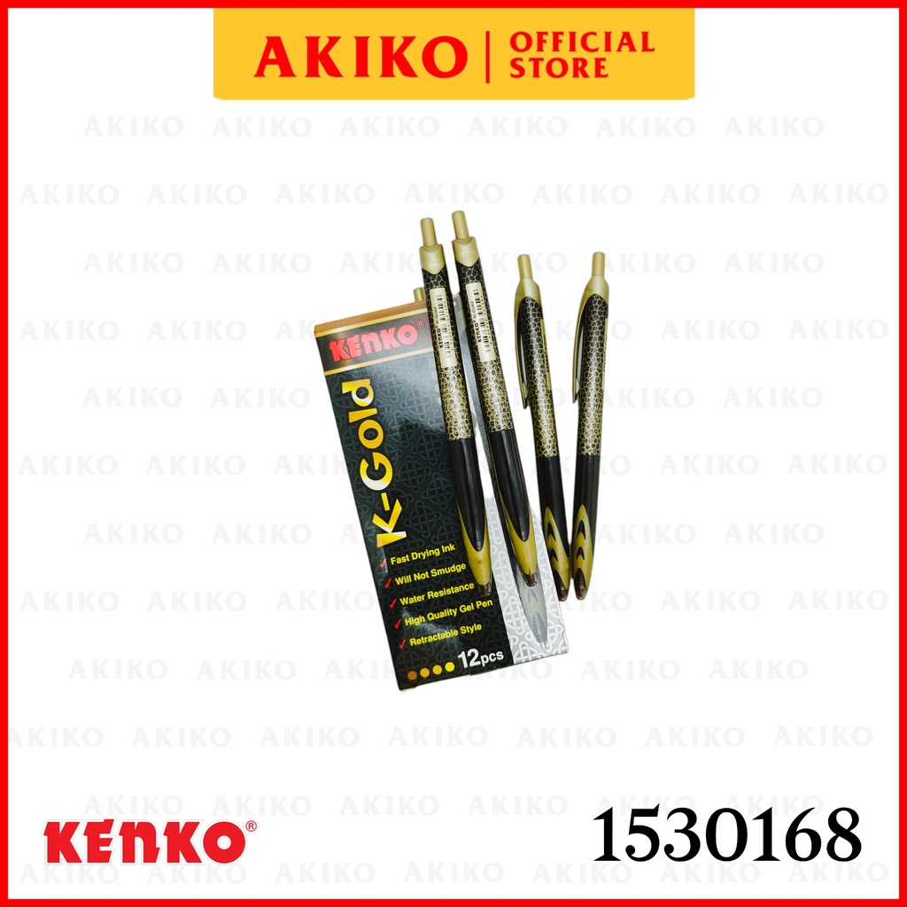 

Kenko Gel Pen K-Gold Black