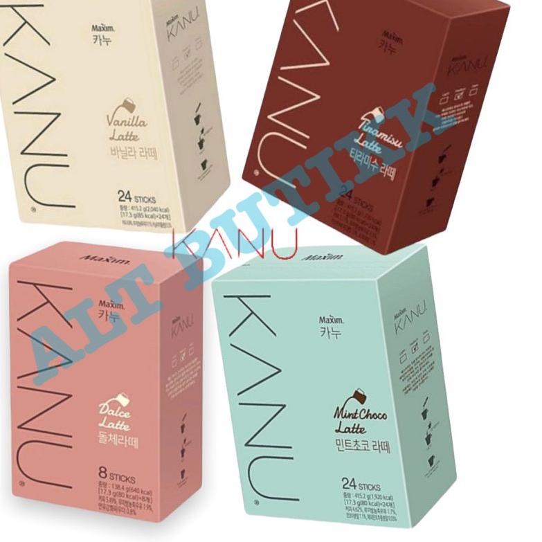 

LANGSUNG BELI MAXIM KANU COFFEE LATTE | 415 GRAM | 24 STICKS | KOPI INSTANT KOREA;