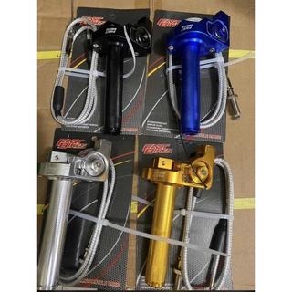 Gas Spontan fast bikes model ACERBIS Grip Gas Dengan CNC Motor 7 / 8 &quot; Throttle Grip quick twister + Throttle Cable Universal rx king gl pro megapro vixion satria fu dll