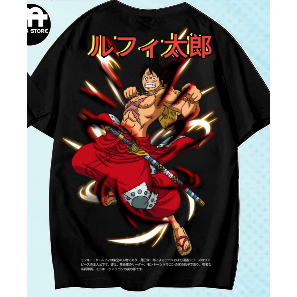 Kaos Luffy One Piece