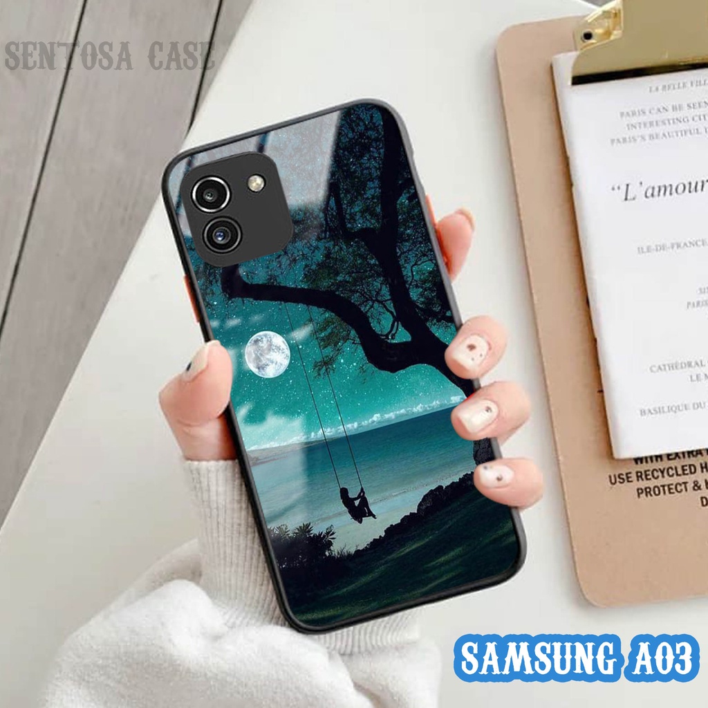 Softcase Kaca Samsung A03 - Case Handphone Samsung A03 [T38].