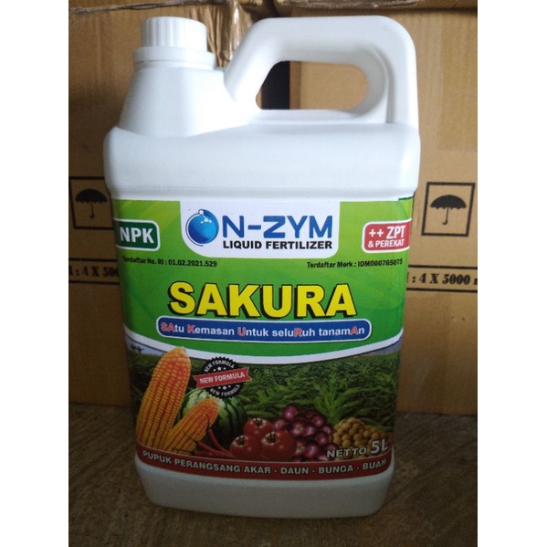 Pupuk NPK CAIR N-ZYM (5 liter)
