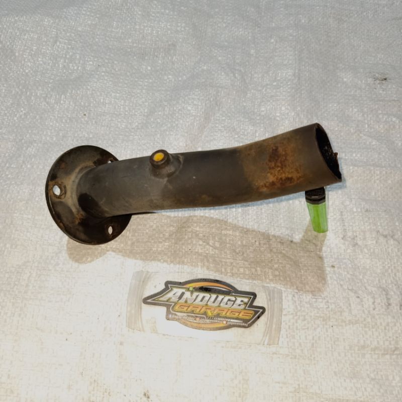 Segitiga adaptor adapter pipa sambungan silencer silincer Slenser knalpot Kawasaki ninja R ss 150r n