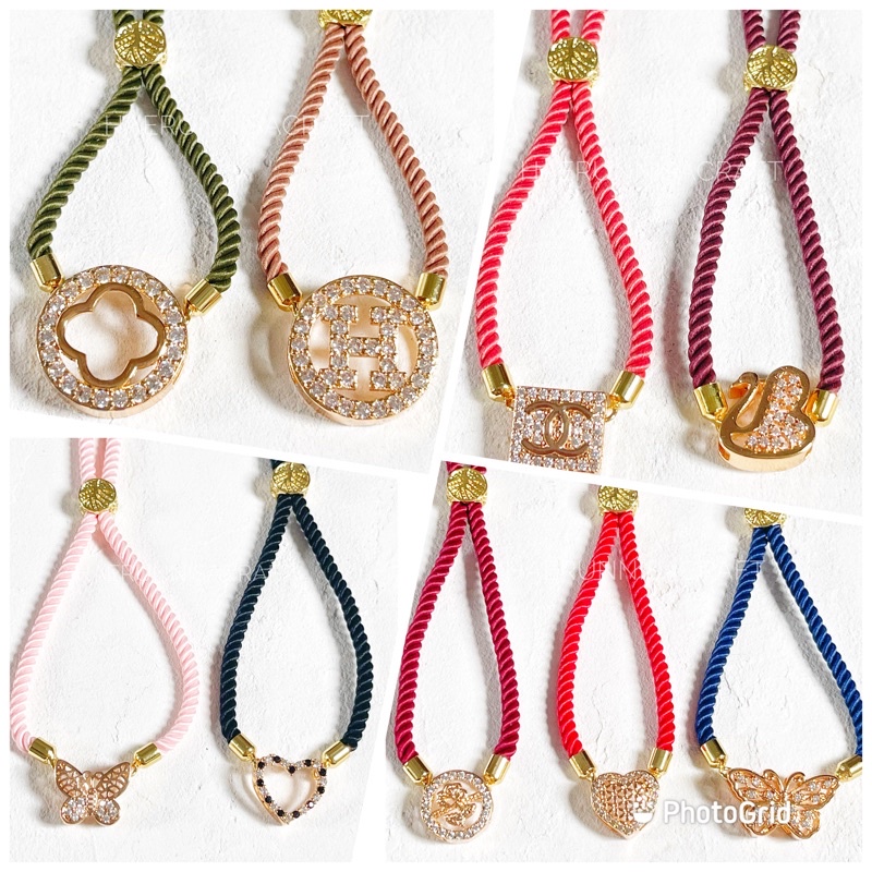 Gelang Tali Serut Pandora Hongkong dan Aneka Karakter Liontin Lucu