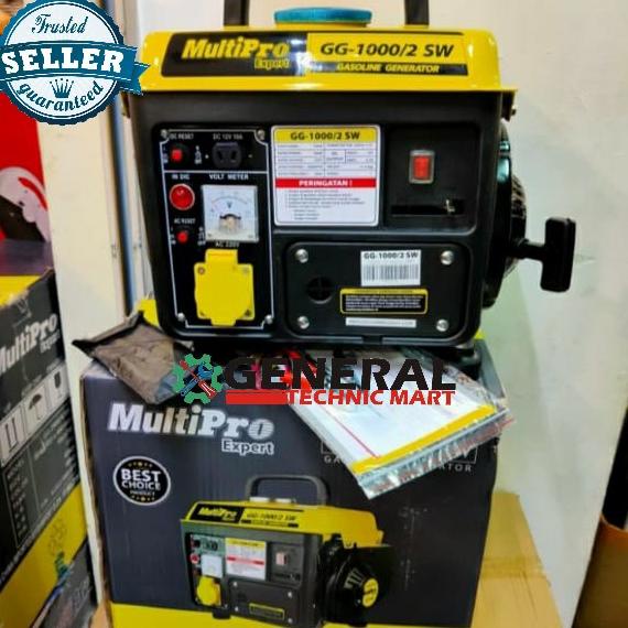 Mesin Genset Listrik 1000 Watt Gg-1000/2Sw Multipro Gg1000/2Sw