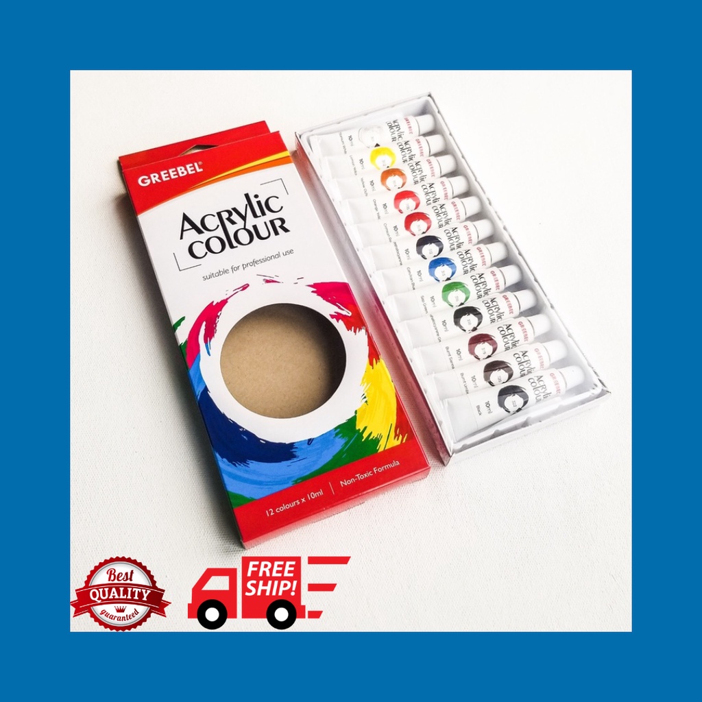 

CAT ACRYLIC 12 WARNA GREEBEL